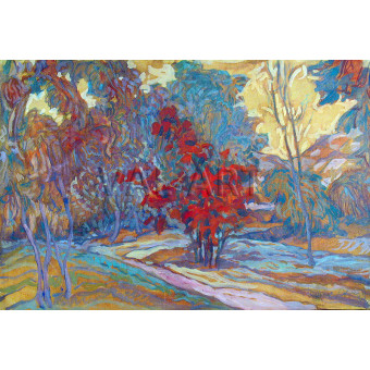 РЕПРОДУКЦИИ НА КАРТИНИ Червеният храст (1919)